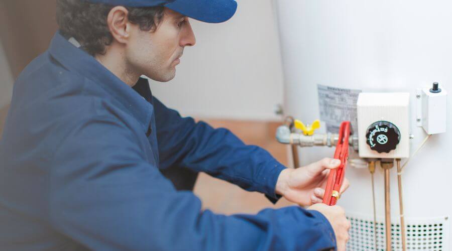 Local water heater installation in Gilman, CT